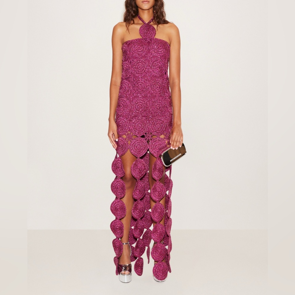 Simon Miller beep dress in magenta
